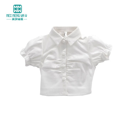 BJD 43-60cm 1/3 1/4 Doll Clothes Joint smart Doll Stylish Plaid Shirt Accessories Girl Gift