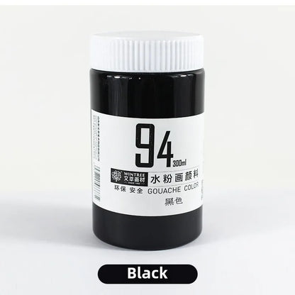 Gouache Paint Super Gouache Color 300ml Single Pack Art Class Non-toxic Beginner Pigment Art Student Special Large Bottle