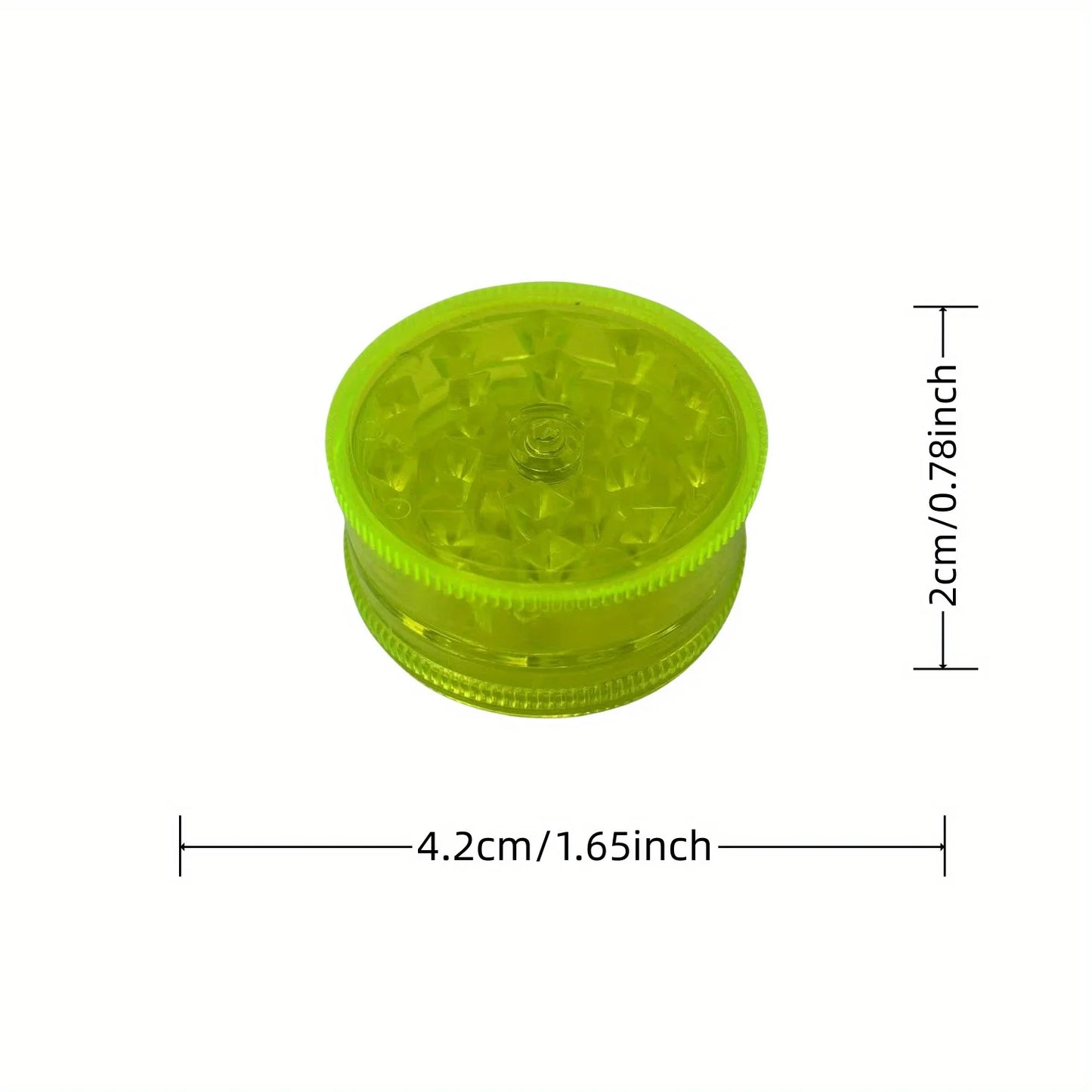 40/60mm Plastic Herb Grinder 3-layer Manual Spice Salt Mill Pepper Mortar Pestle Tobacco Raw Grass Grinder Cigarette Smoke Tool