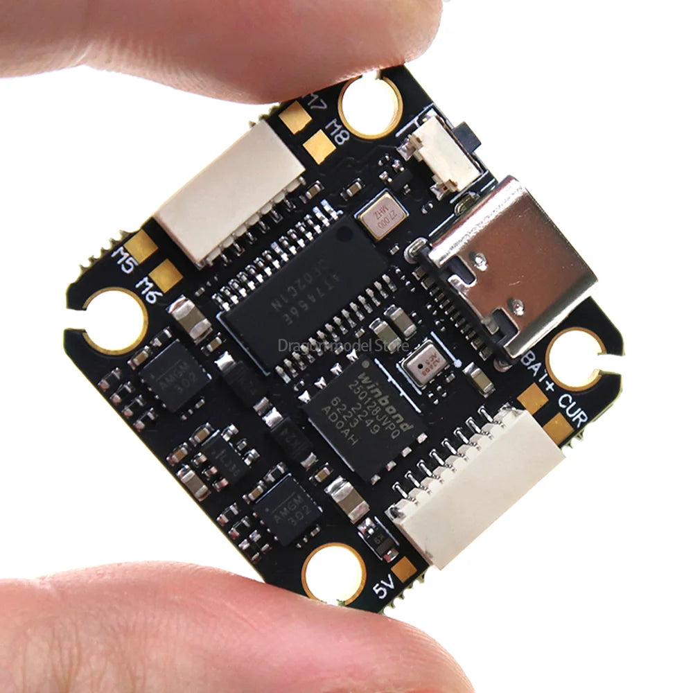 JHEMCU F405 NOXE V2 Flight Controller Baro OSD 16MB BlackBox 5V 10V Dual BEC 20X20mm 3-6S LIPO for FPV Freestyle Drone DIY Parts