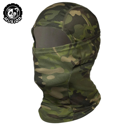 Motorcycle Balaclava Fashion Print Sun Protection Full Face Mask Breathable Mask Balaclava Bicycle Cycling
