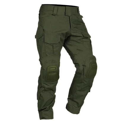 Versatile Men's Tactical Pants, Combat Trousers with Knee Pads, Camo Cargo Sport Pants for Hunting and Hiking( Not knee pads)