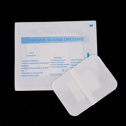 10 Pcs/lot Hypoallergenic Non-woven Medical Adhesive Wound Dressing Band aid Bandage Large Wound First Aid