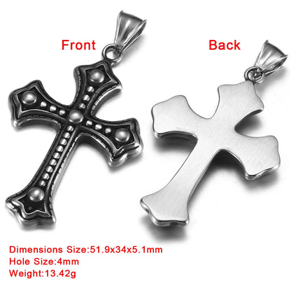 316L Choice Stainless Steel Viking Skull Animal Vintage Pendant for Men Necklace Bracelet DIY Accessories Finding Jewelry Making