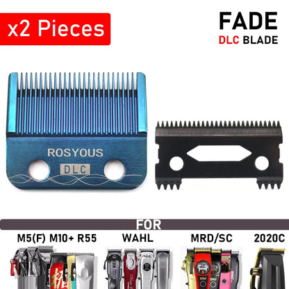 Professional Hair Clipper Accessories for Madeshow/WAHL/MRD/Gamma/SC/JRL KM-90-4 DLC FADE Special Blade Replacement Cutter Head