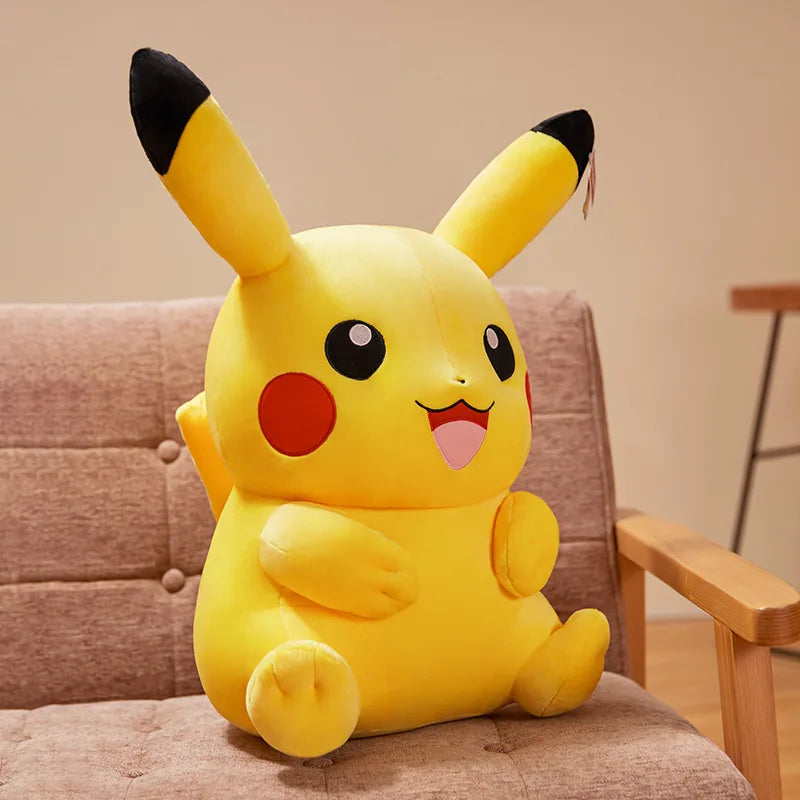 Clearance_Cute Pikachu Plushies Doll Anime Pokemon Kawaii Large Stuffed Plush Toys Soft High Quality Fill Christmas Gifts For Ch