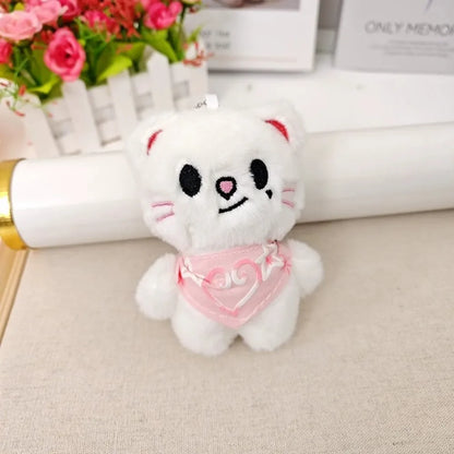 SKZOO Keychain Plush Stray Kids Plush SKZ Doll Wolf Plush Toy  Seoul FM Week Same Cloak Doll Magic School Children Birthday Gift