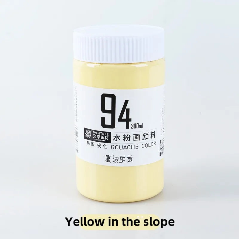 Gouache Paint Super Gouache Color 300ml Single Pack Art Class Non-toxic Beginner Pigment Art Student Special Large Bottle