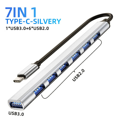 USB HUB USB C Type C HUB USB 3.0 2.0 Adapter Multi Splitter High Speed 5Gbps For PC Macbook Docking Station Computer Accessories