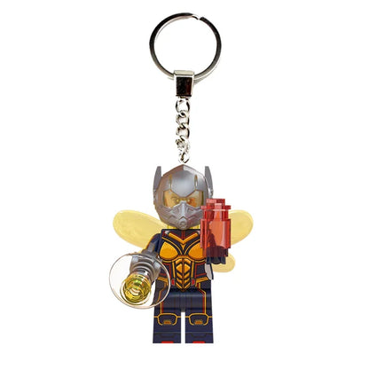 Marvel Creative Personalized Cartoon Keychain Iron Man Hulk Hawkeye Venom Thanos New Car Keychain Backpack Pendant Festival Gift