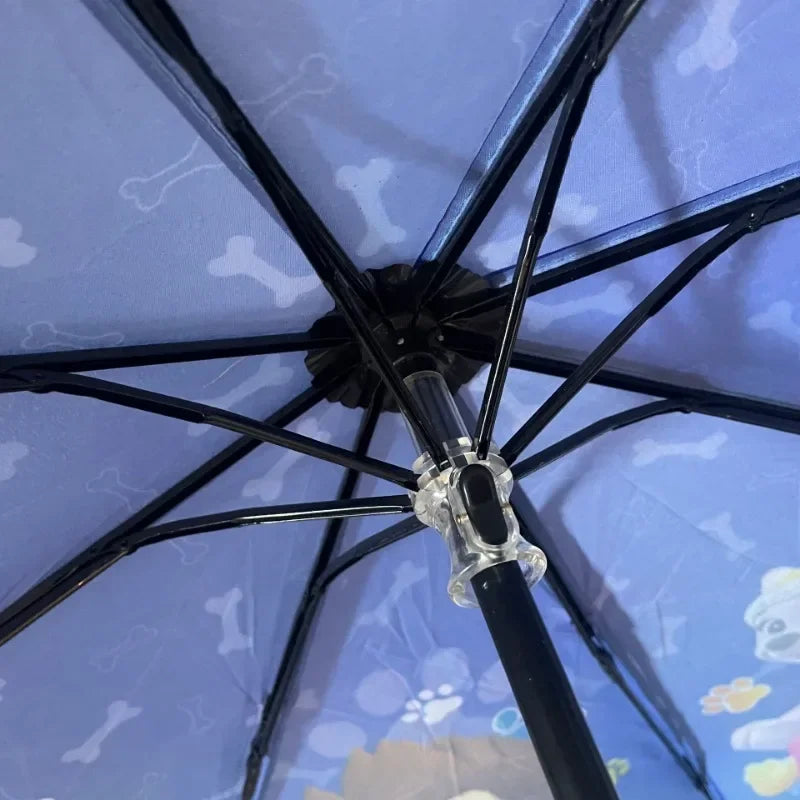 PAW Patrol Umbrellas for Children Cartoon Manual Umbrella Rain Gear Accessories Kawaii Chase Folding Umbrellas Boys Girls Gifts