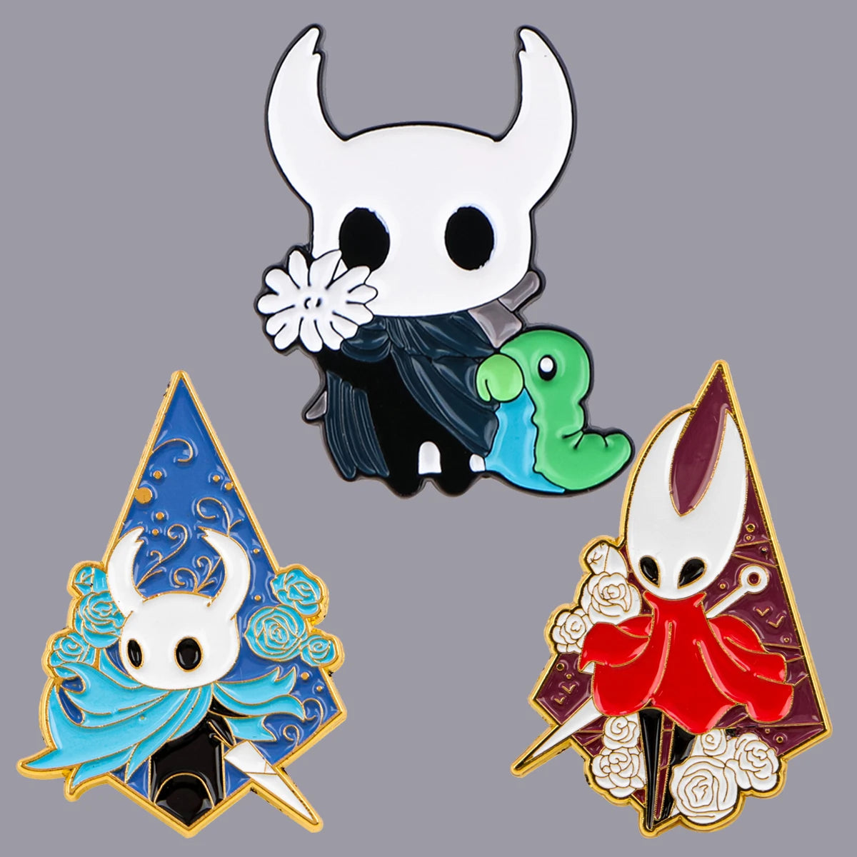 Cool Game Knight Enamel Pin Cartoon Villain Brooches Woman Men Backpack Accessories Bags Badge Fashion Lapel Jewelry Kids Gift