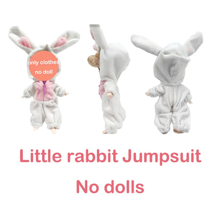 Kawaii Pocket Mini BJD Doll 10Cm Ob11 Dolls Clothes Outfit Dress Surprise 1/12 Baby Bjd Dolls Figure Toys Accesso for Girls Gift