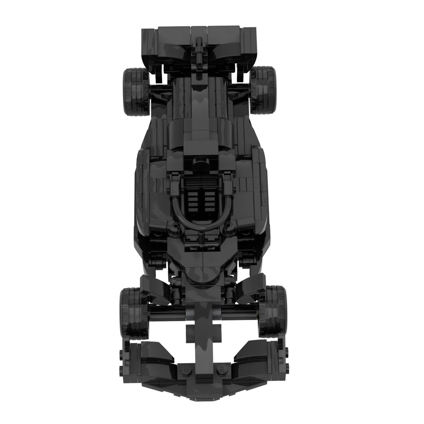 271PCS Building Blocks Racing Black Car Formula W15 Model Creative Building Block Sports Car Boy Birthday Gift Adults