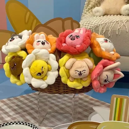 300style Skzoo Plush Toy Kawaii Kpop Plush Skzoo Pencil Case Stray Wolf Plush Cartoon Stuffed Animal Doll Toy Children Gift