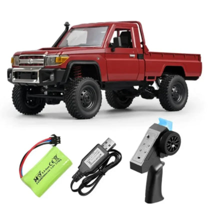 MN82 4WD RC Off-road Vehicle 1/12 LC79 Pickup Climbing Car with LED Lights Full Size Simulation RC Climbing Car Boy Toy Car