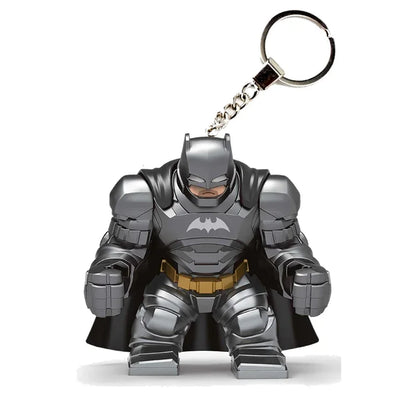 Marvel Creative Personalized Cartoon Keychain Iron Man Hulk Hawkeye Venom Thanos New Car Keychain Backpack Pendant Festival Gift