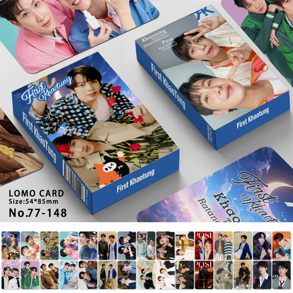 30PC/SET Bossnoeul Bbbuild Pondphuwin Firstkhaotung Geminifourth Perthsaint Winnysatang Netjames Zeenunew Ohmfluke Box Lomo Card