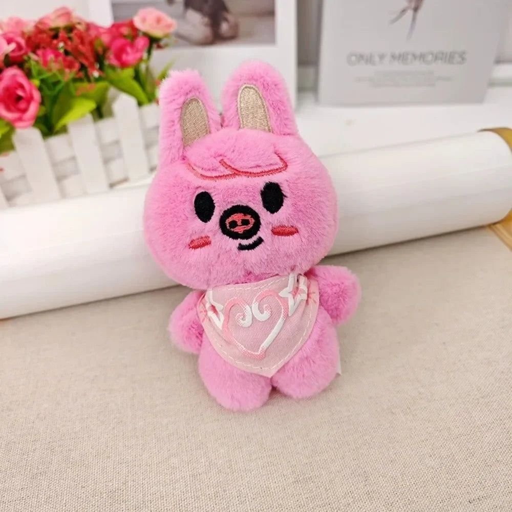 SKZOO Keychain Plush Stray Kids Plush SKZ Doll Wolf Plush Toy  Seoul FM Week Same Cloak Doll Magic School Children Birthday Gift