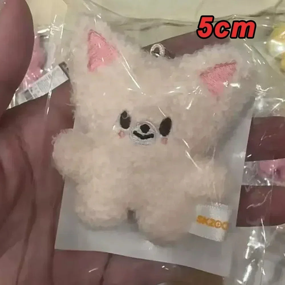 SKZOO Keychain Plush Stray Kids Plush SKZ Doll Wolf Plush Toy  Seoul FM Week Same Cloak Doll Magic School Children Birthday Gift