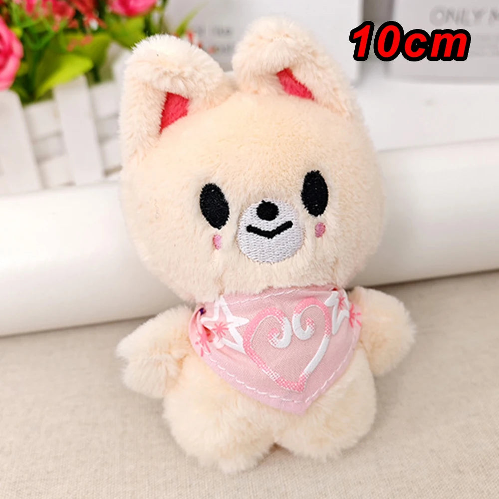 300style Skzoo Plush Toy Kawaii Kpop Plush Skzoo Pencil Case Stray Wolf Plush Cartoon Stuffed Animal Doll Toy Children Gift
