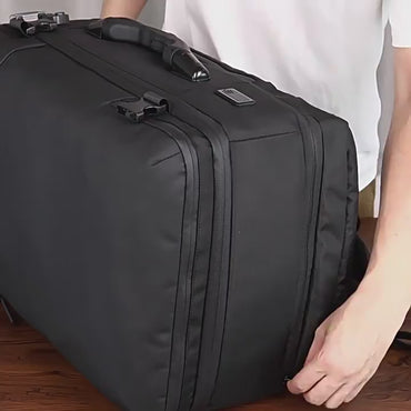 Vacuum compression travel backpack lightweight large capacity men's backpack duffel bag outdoor mountaineering business trip computer schoolbag female